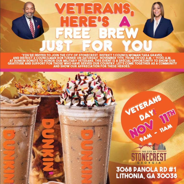 Veterans, Here's a FREE Brew Just for YOU! 